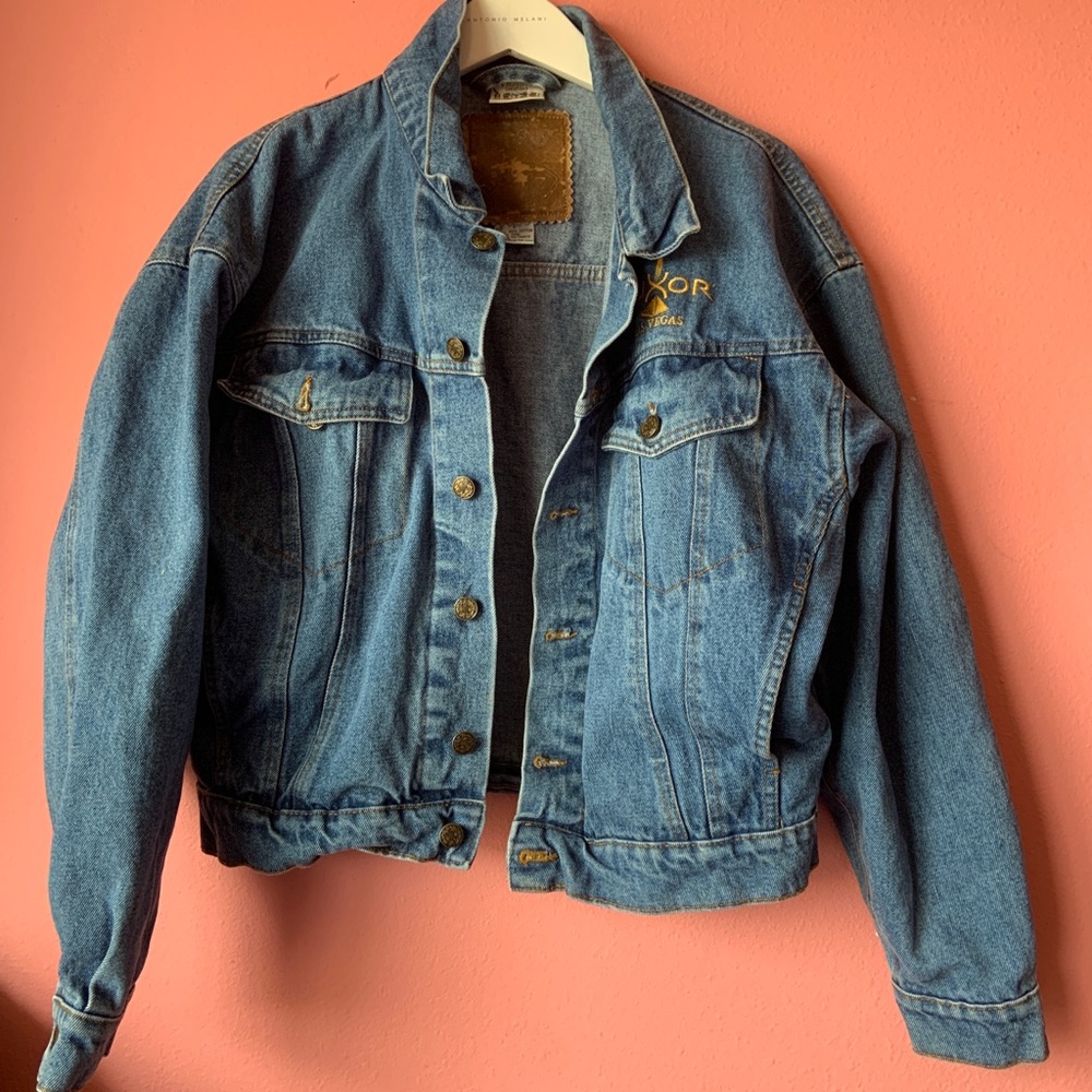 🔹Vintage Luxor jean jacket🔹